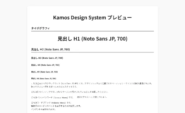 Kamos Design System for Figma